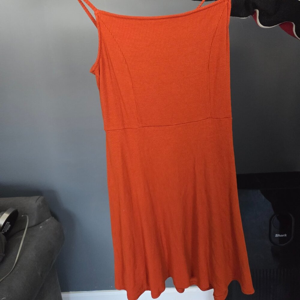Ribbed mini Dress 90s